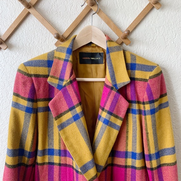 Harris/Wallace Vintage Plaid Jacket - Picture 2 of 13